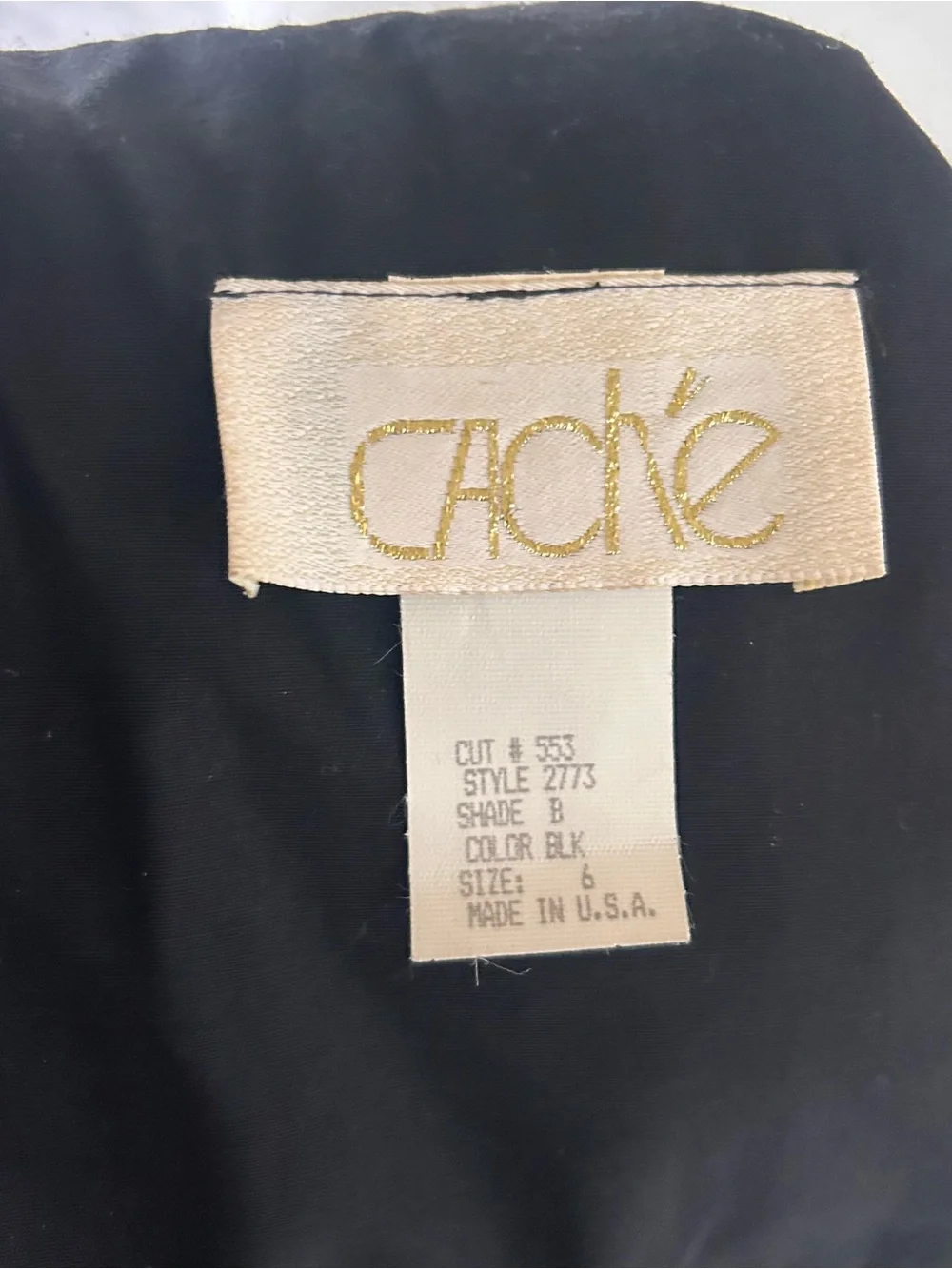Stunning Y2K bling Caché Textured Zip-Front Jacket with Studded Waist - Picture 6 of 8